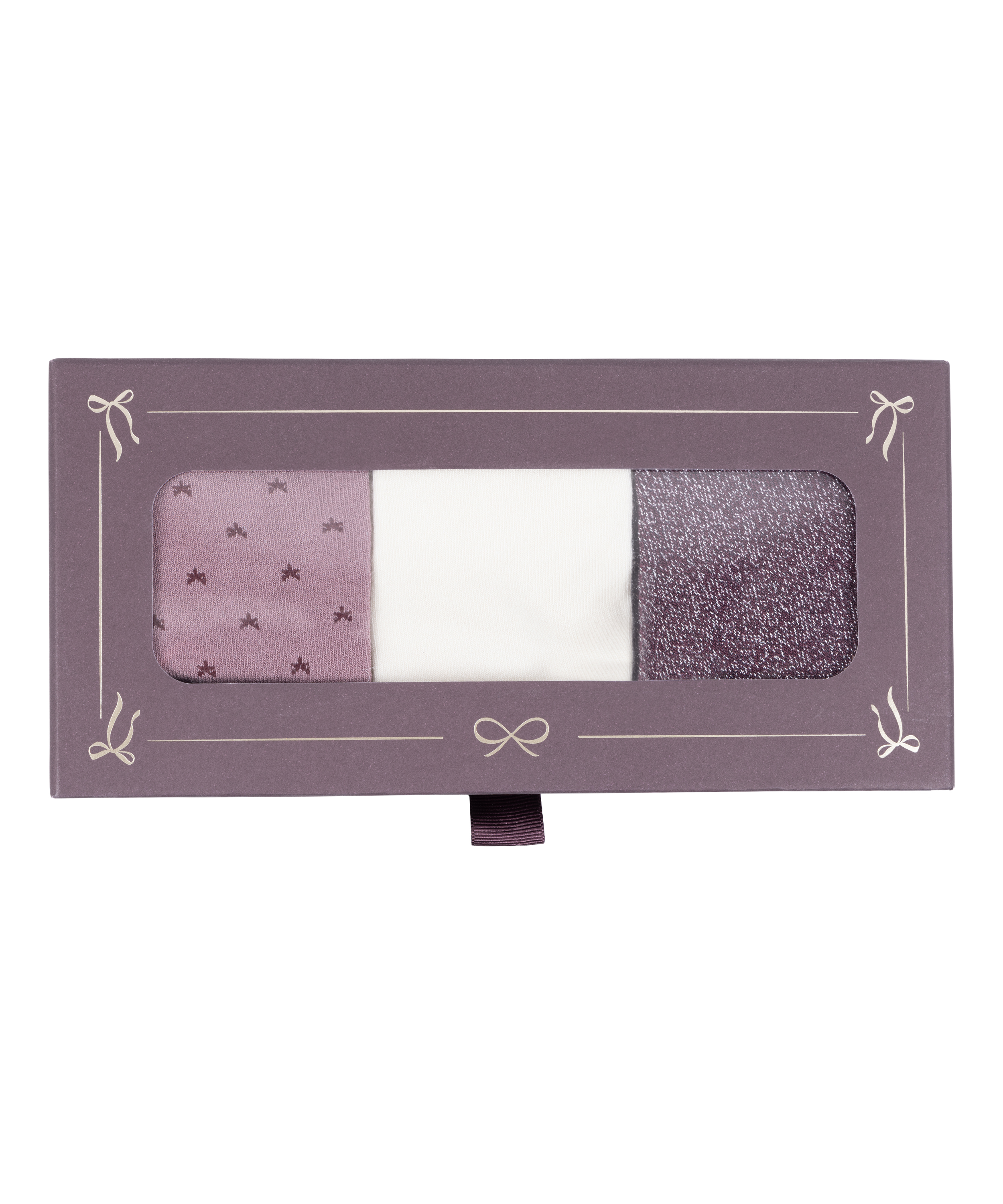 3 pary skarpet Giftpack, Biały, main