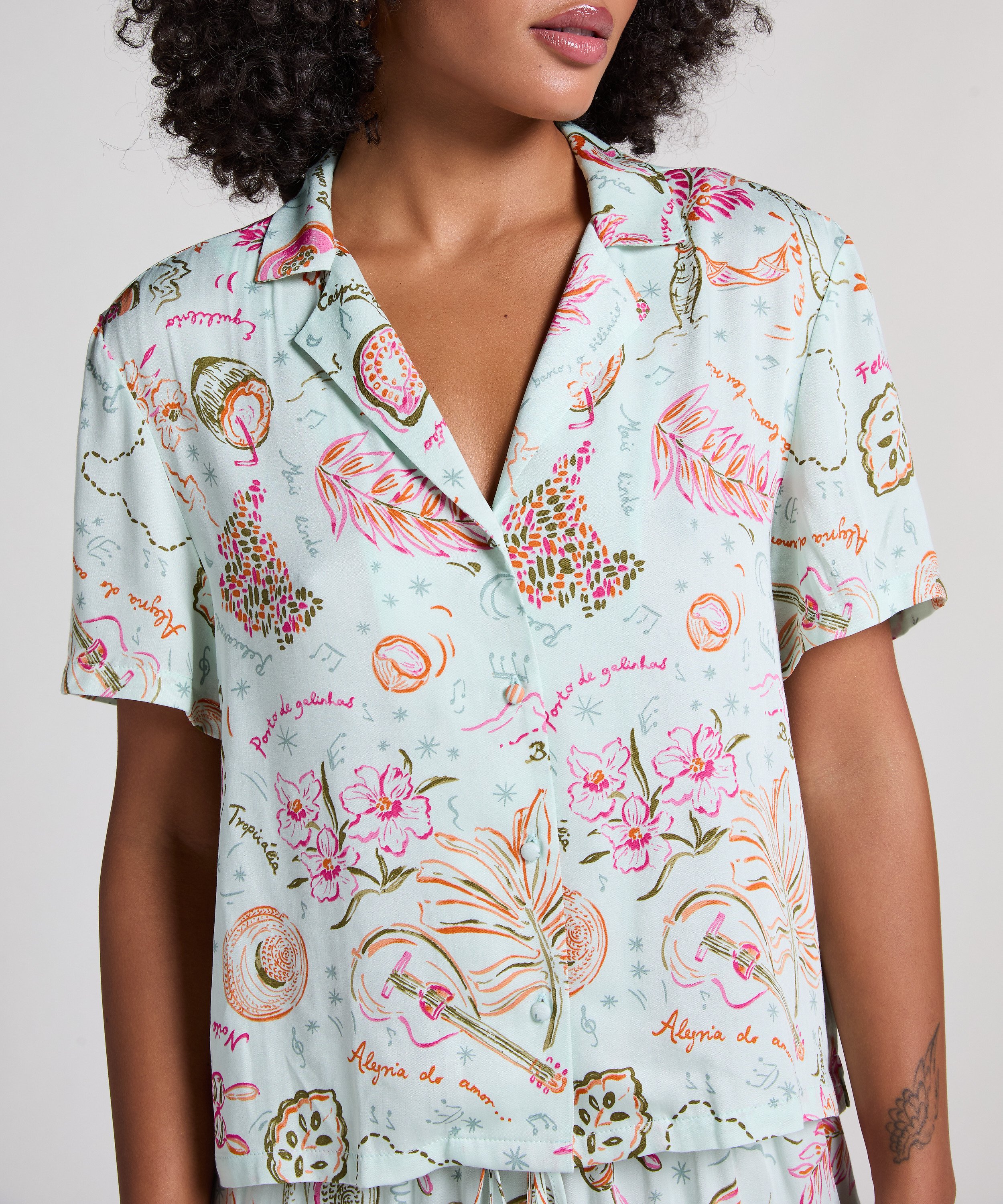 Satynowa narzutka, Zielony, main