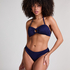 Top od bikini Cozumel Bandeau, Niebieski