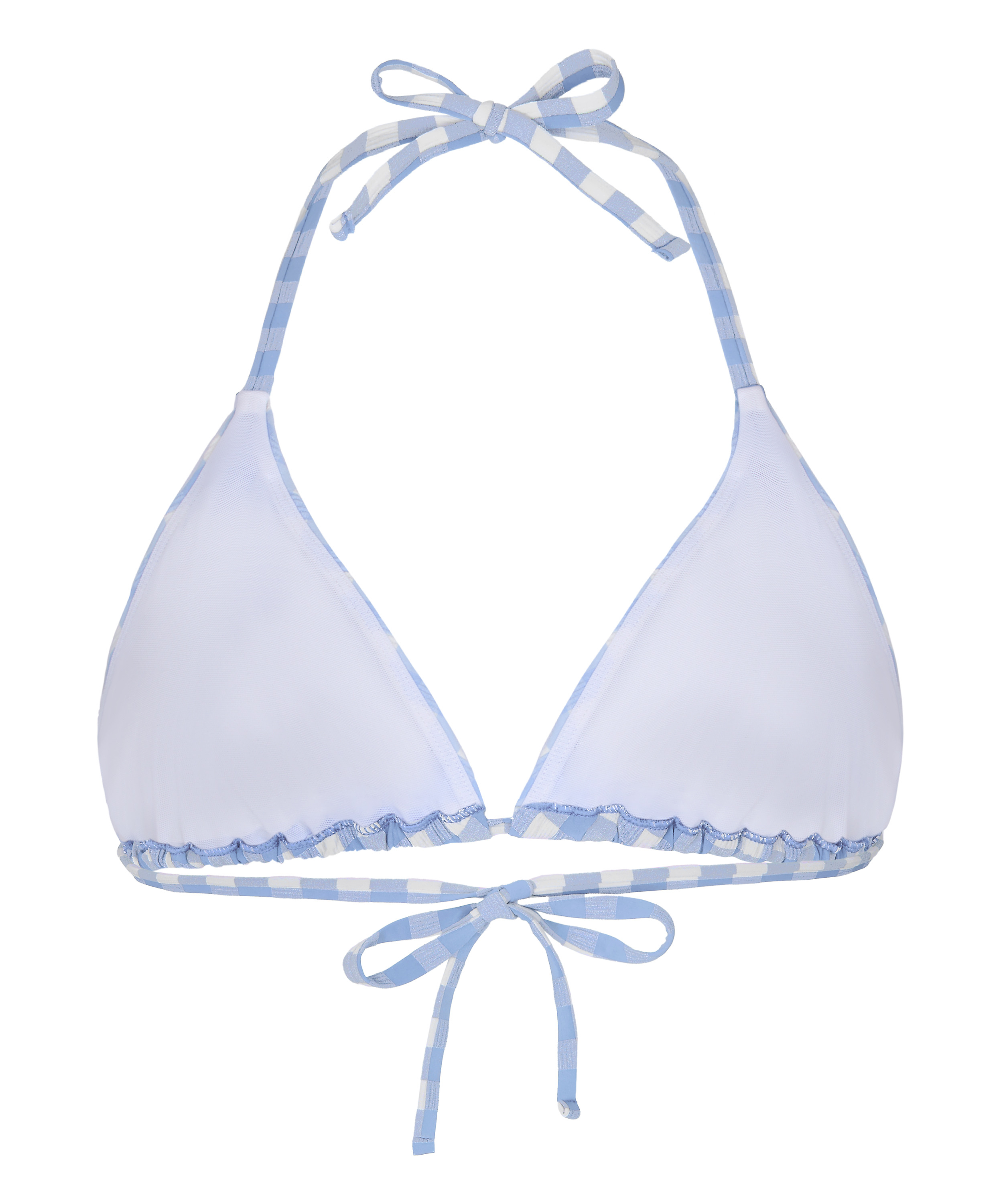Tr&oacute;jkątna g&oacute;ra od bikini Amalfi, Niebieski, main