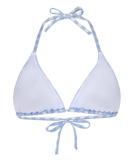 Tr&oacute;jkątna g&oacute;ra od bikini Amalfi, Niebieski