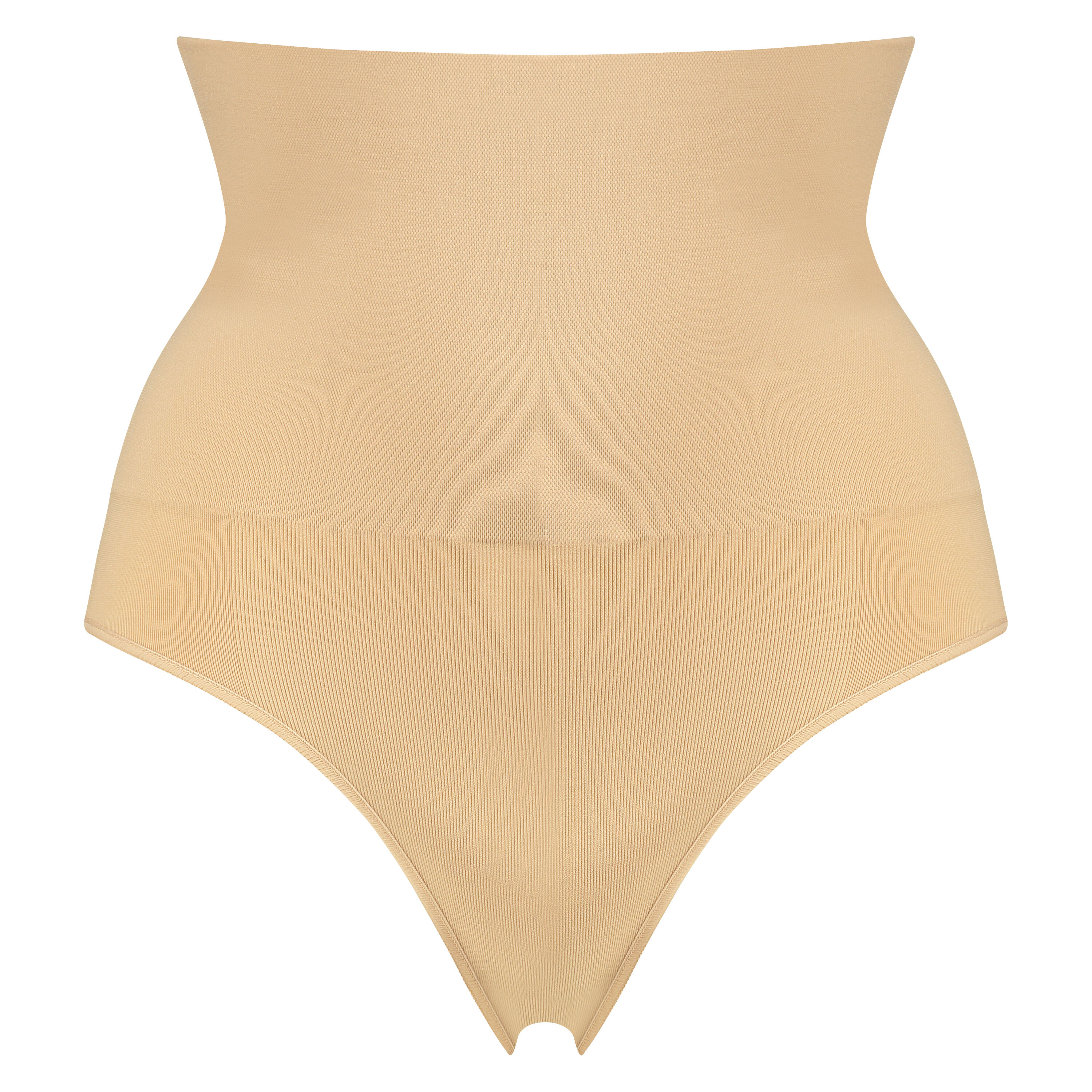 Wysokie majtki modelujące, Beżowy