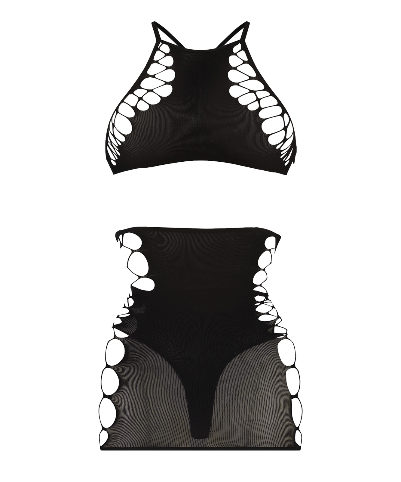 Private Zestaw, Czarny, main