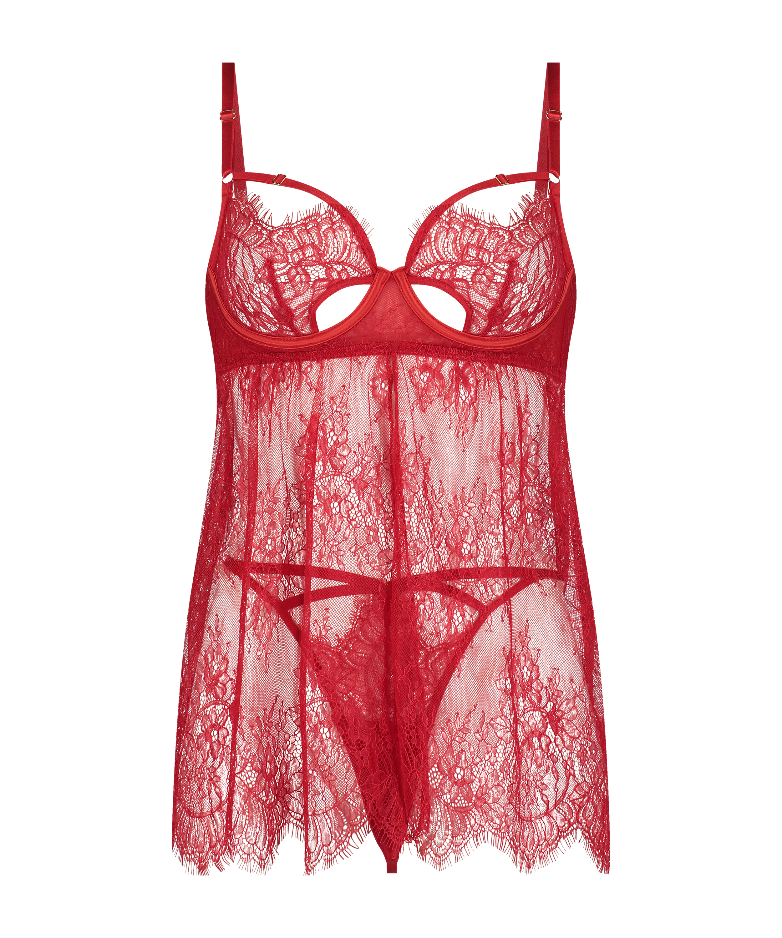 Babydoll Romance, Czerwony, main