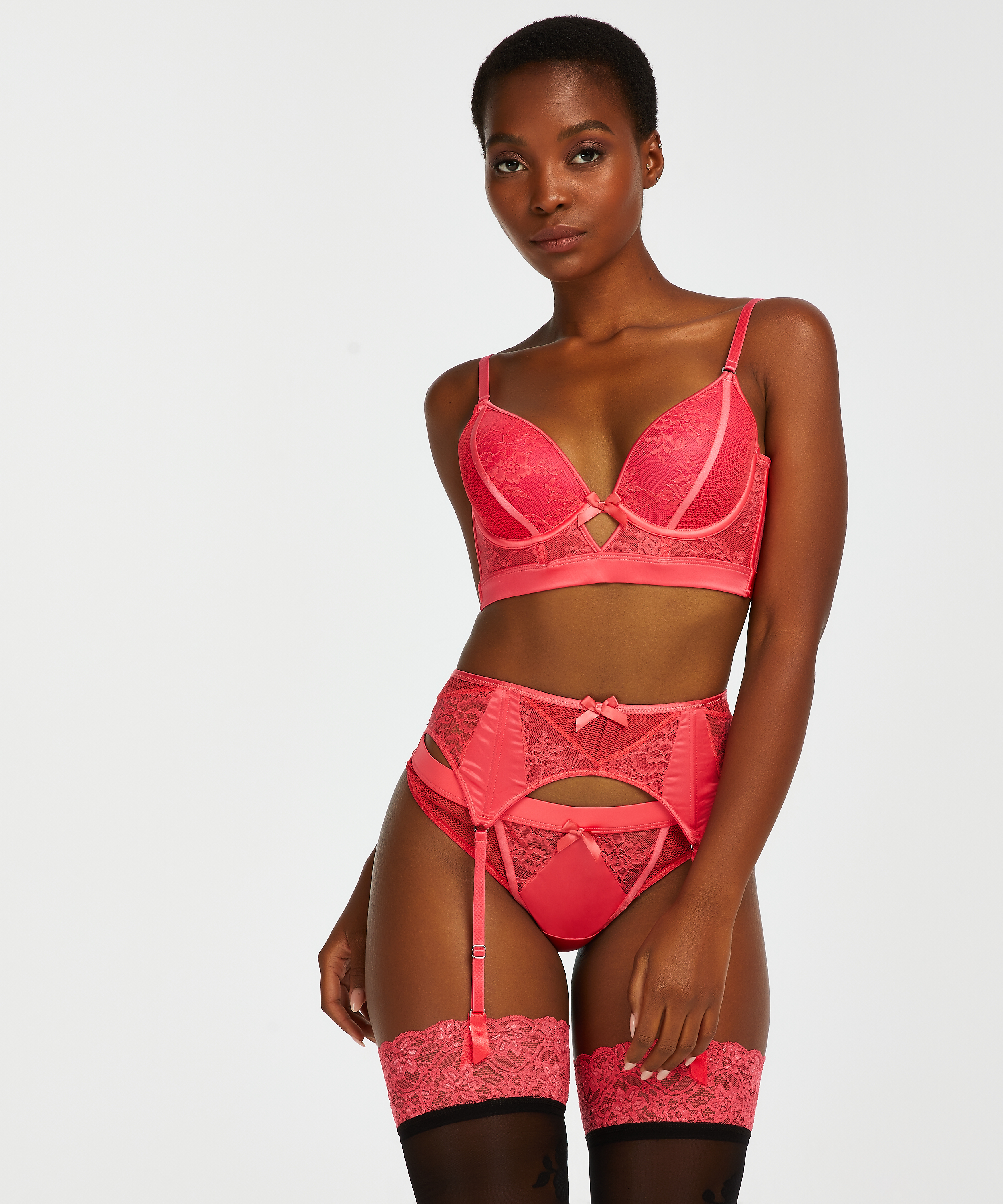 Suspenders Duckie, Czerwony, main