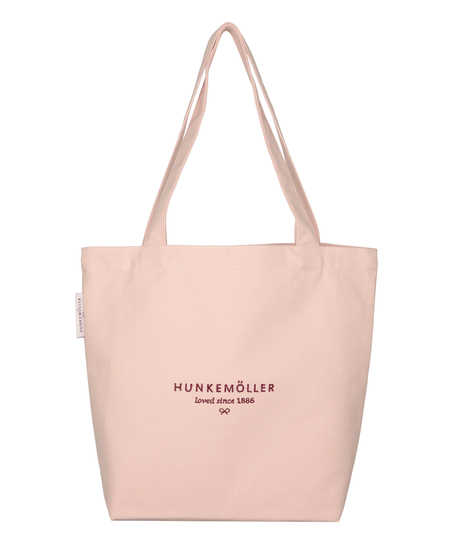Canvas Tote Bag Small, R&oacute;żowy