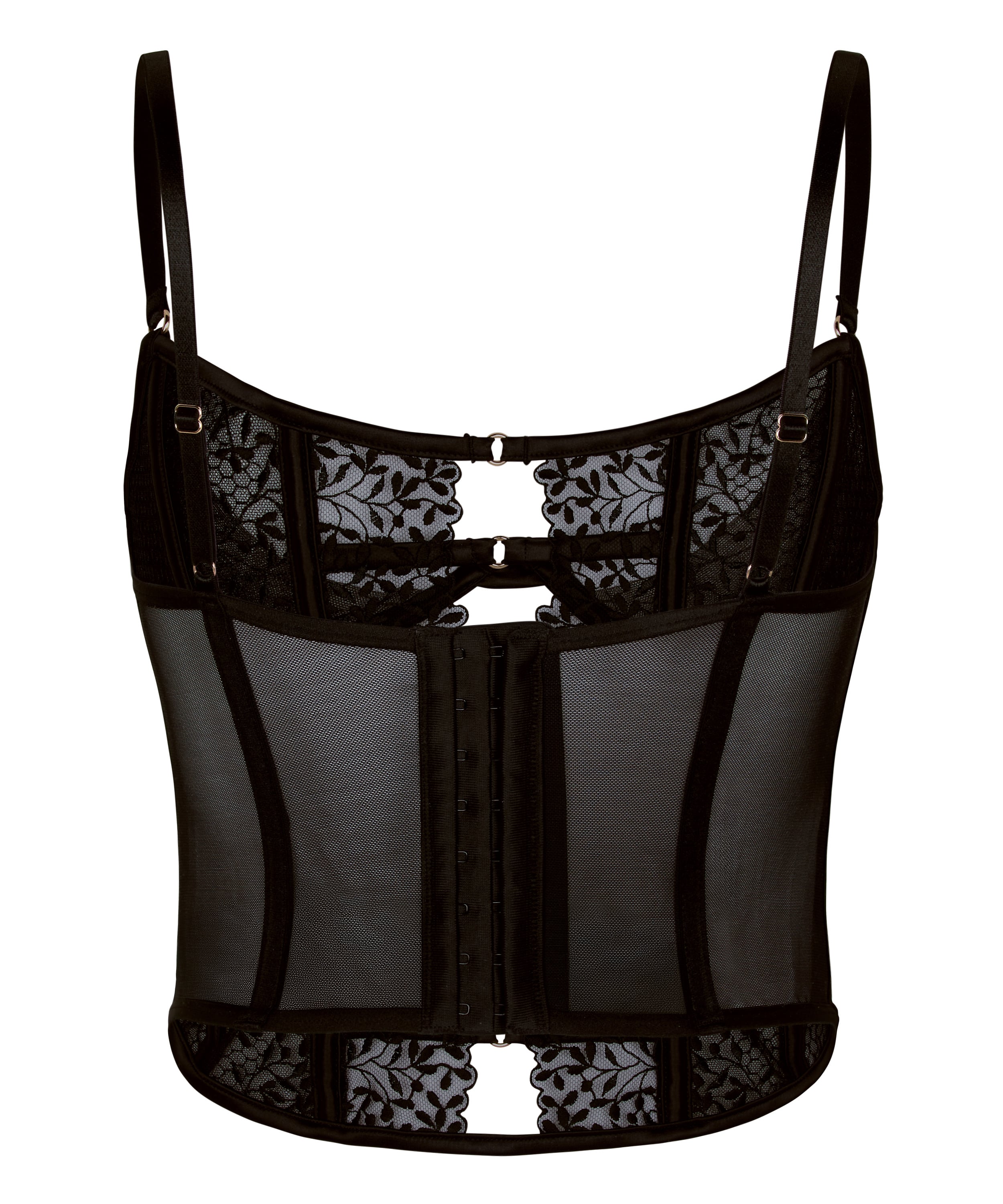 Biustonosz Bustier Kristina, Czarny, main