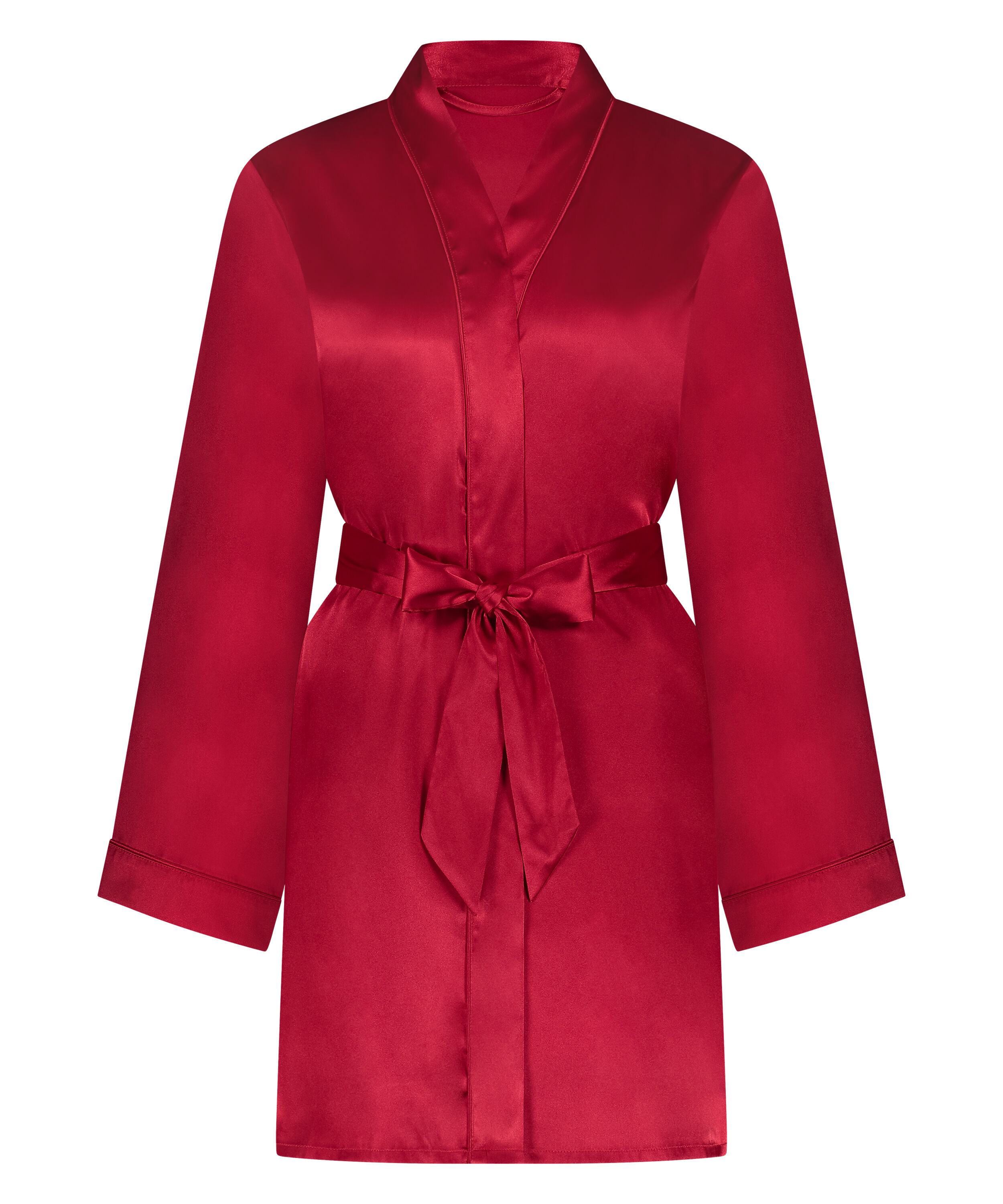 Satynowe kimono, Czerwony