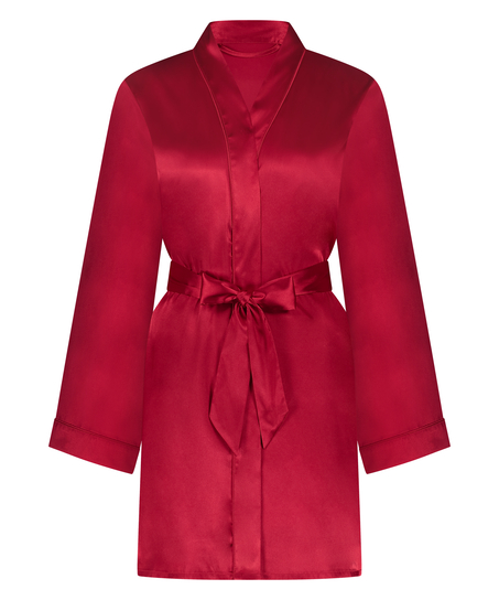 Satynowe kimono, Czerwony