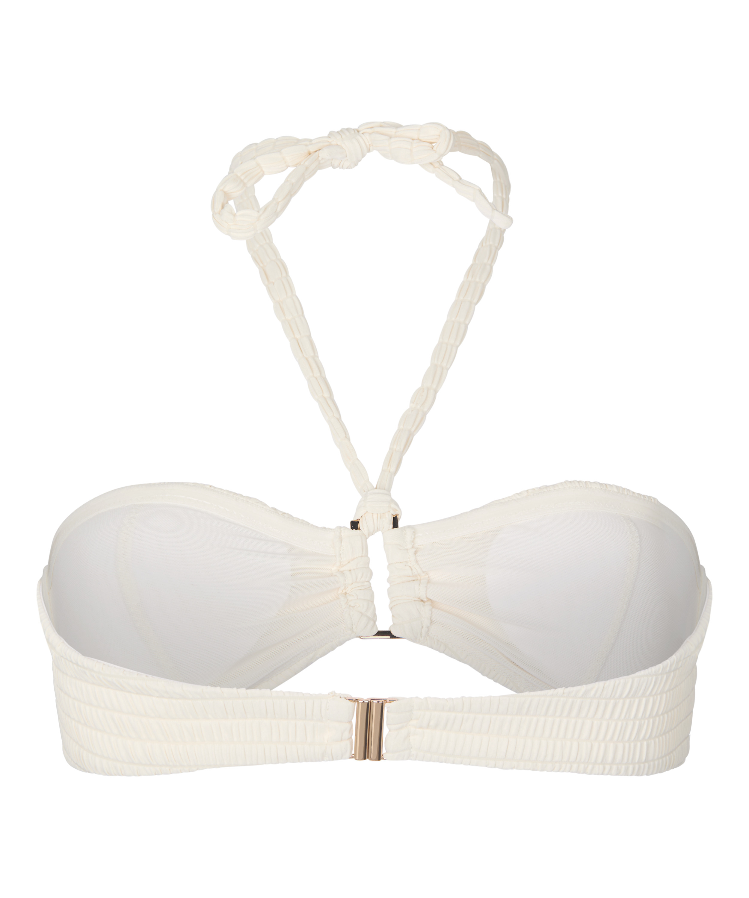 G&oacute;ra od Bikini Bandeau St Kitts, Biały, main