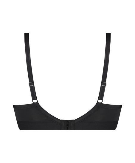 Usztywniony biustonosz do karmienia Annie, Czarny