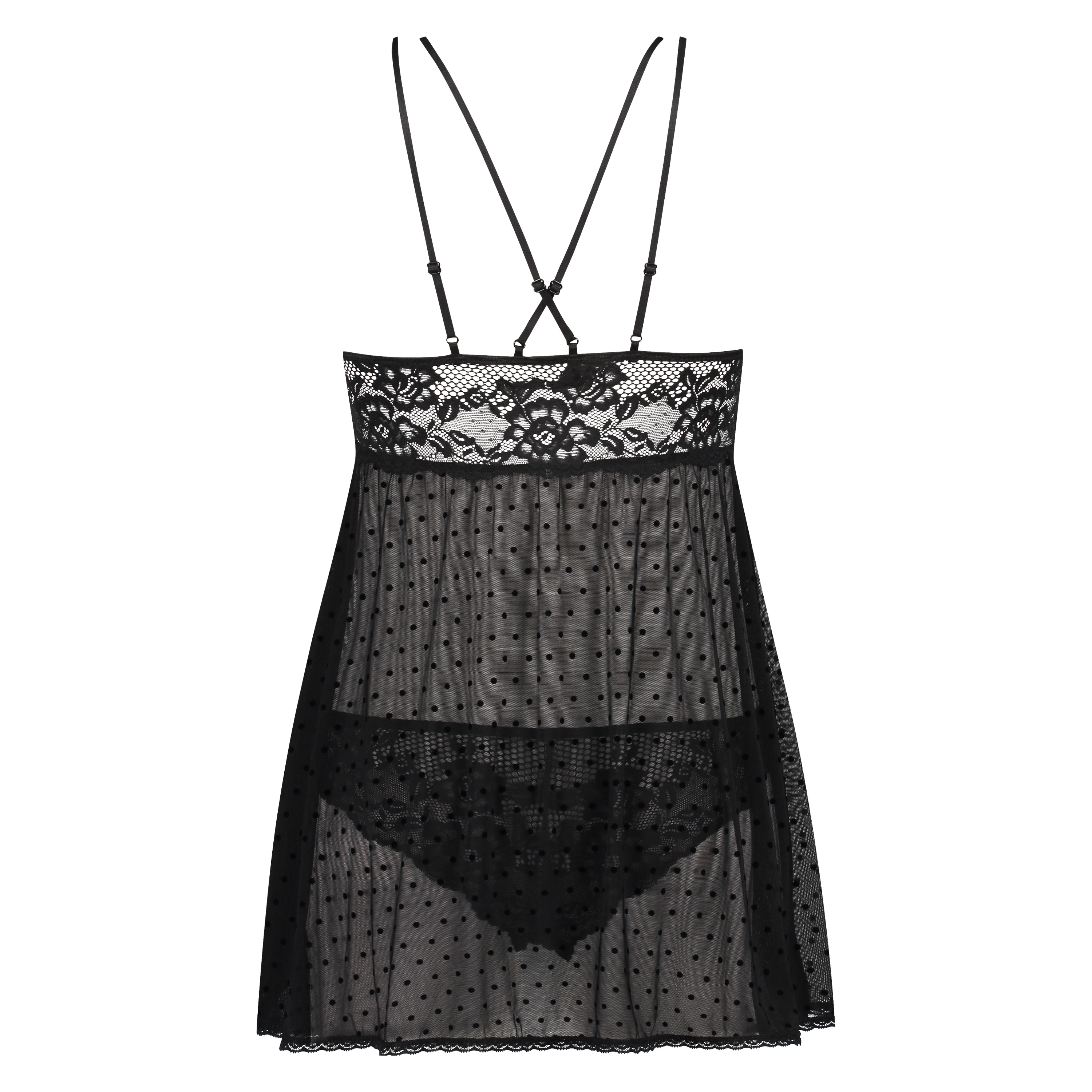 Babydoll Beatriz, Czarny, main