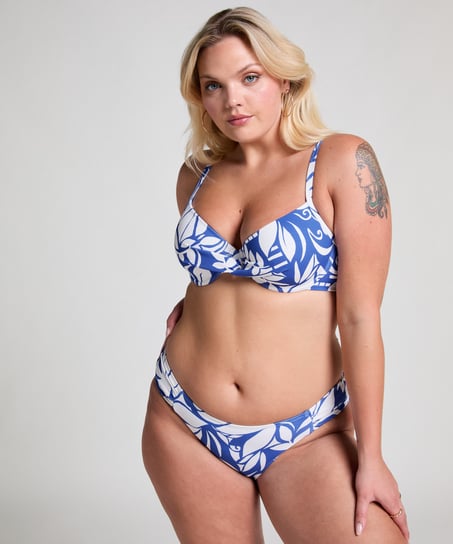 Top od bikini Mauritius, Niebieski