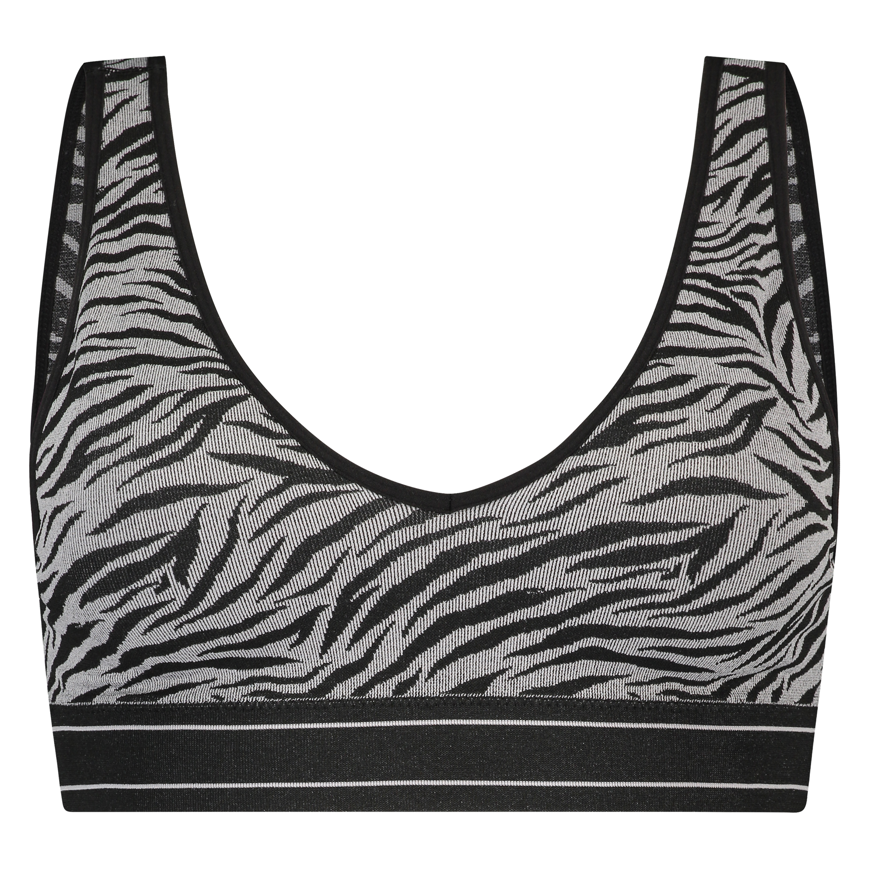 Eliza seamless bralette, Szary, main