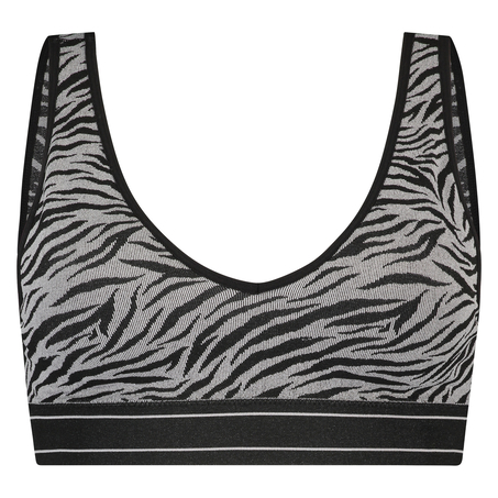 Eliza seamless bralette, Szary