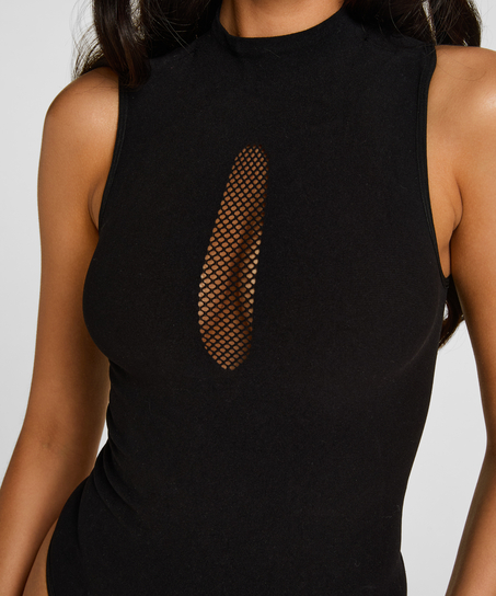 Body Fishnet, Czarny
