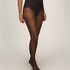 Rajstopy 15 Denier Diamond Backseam, Czarny