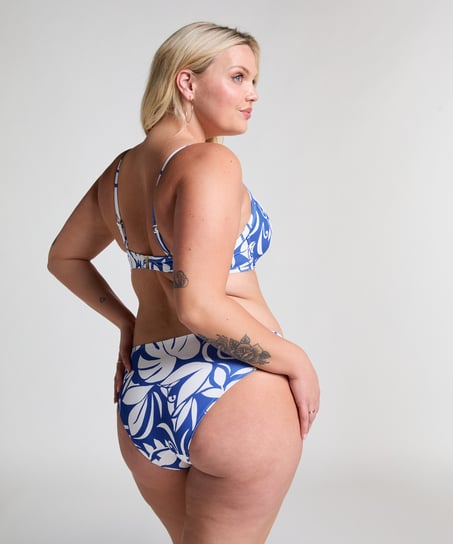 Top od bikini Mauritius, Niebieski