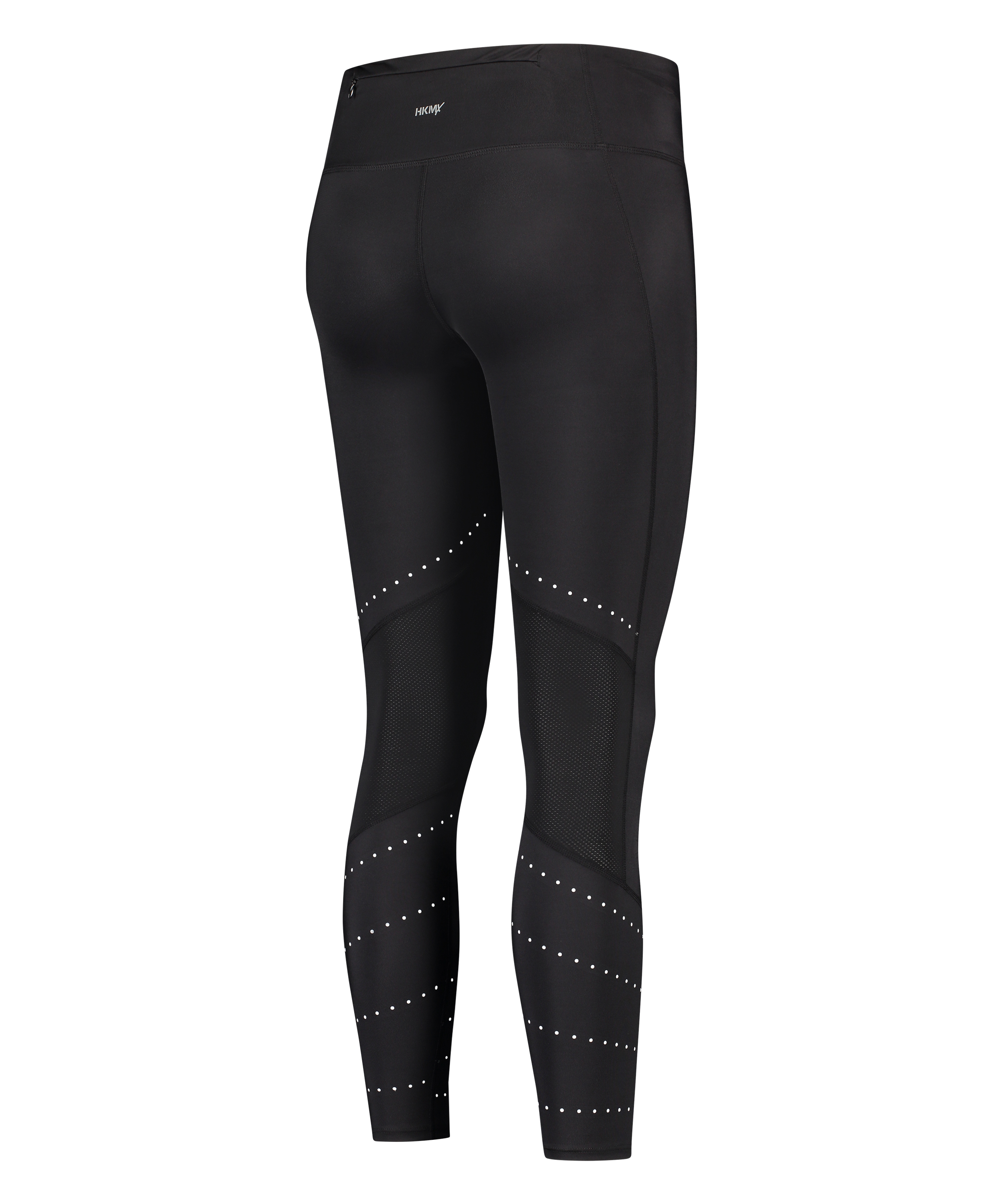 Legginsy HKMX Run Baby Run o normalnej talii, Czarny, main