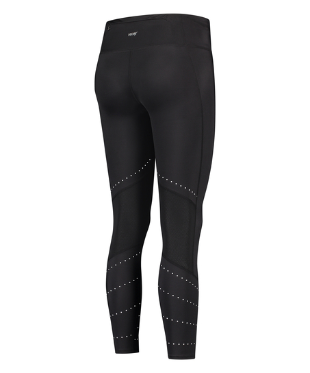 Legginsy HKMX Run Baby Run o normalnej talii, Czarny