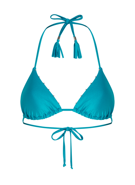 Tr&oacute;jkątna g&oacute;ra od bikini Aqua, Zielony