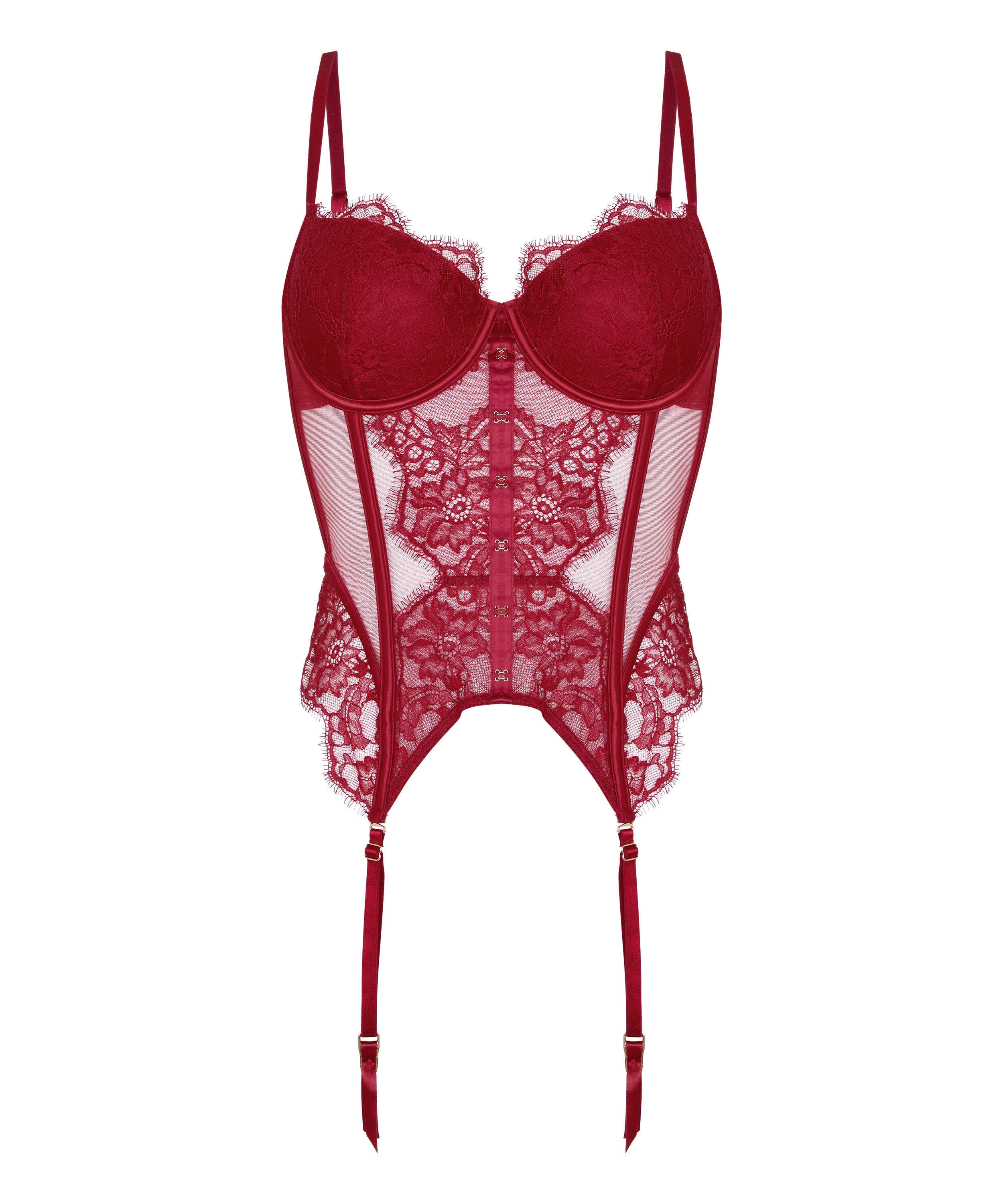 Bustier Cecilia, Czerwony