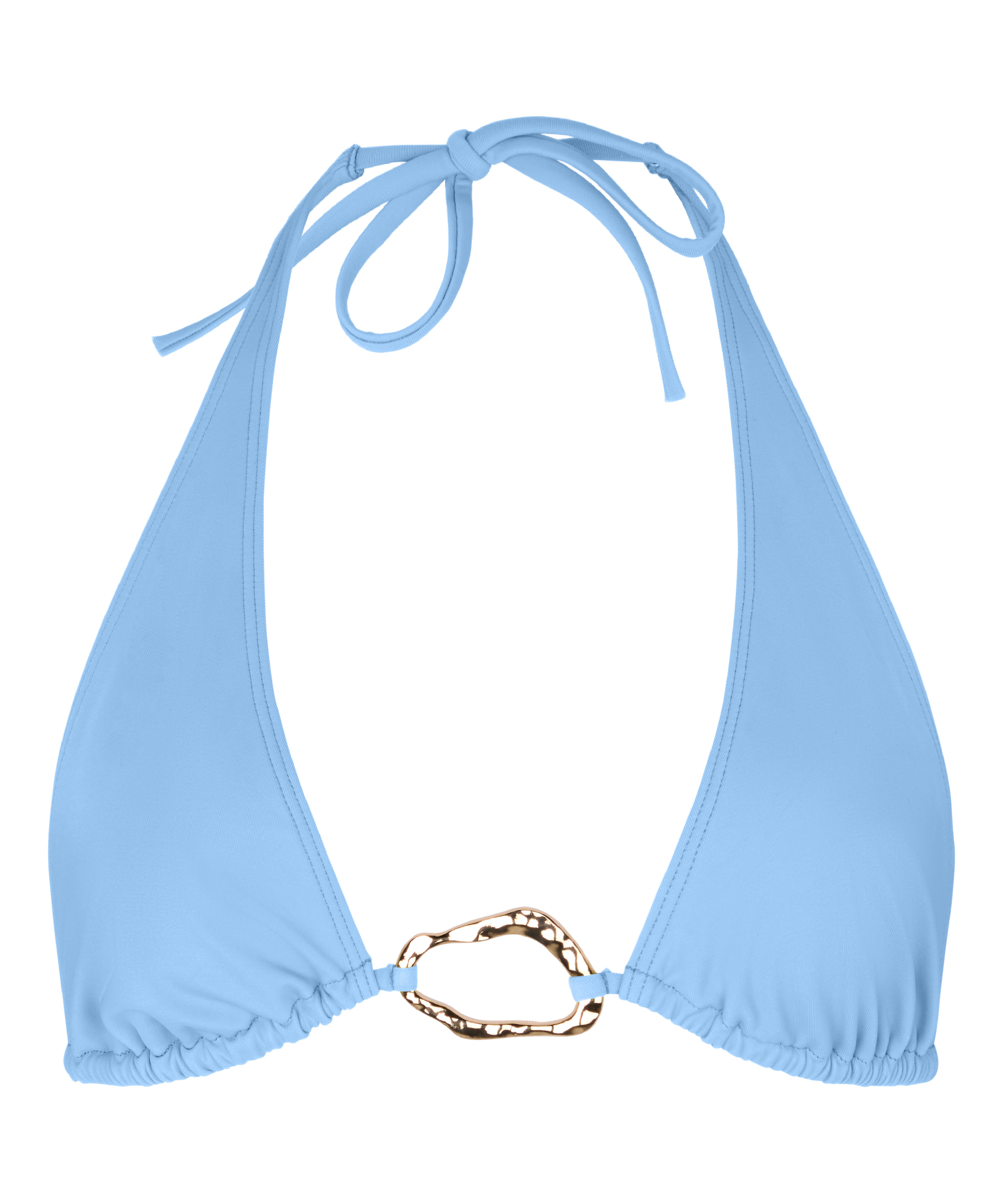 Tr&oacute;jkątny Biustonosz Bikini Verona, Niebieski, main