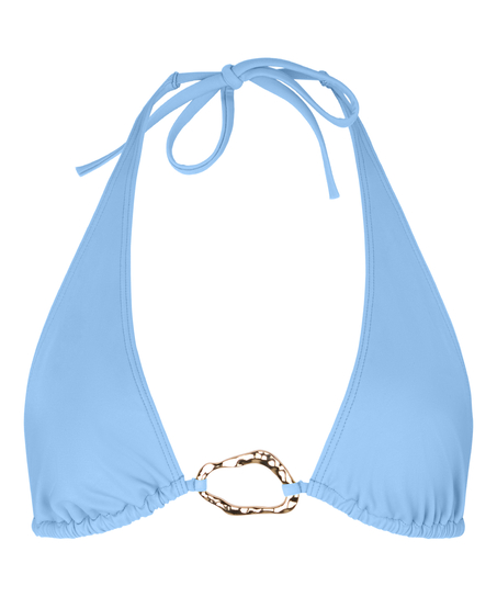 Tr&oacute;jkątny Biustonosz Bikini Verona, Niebieski