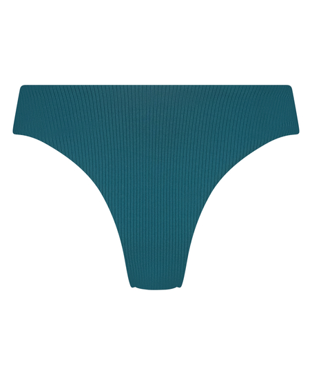 Majtki Bikini Wysoko Krojona Eclipse, Zielony