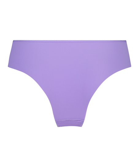 Niewidoczne pod ubraniem brazyliany z paskami i siateczką, Zielony