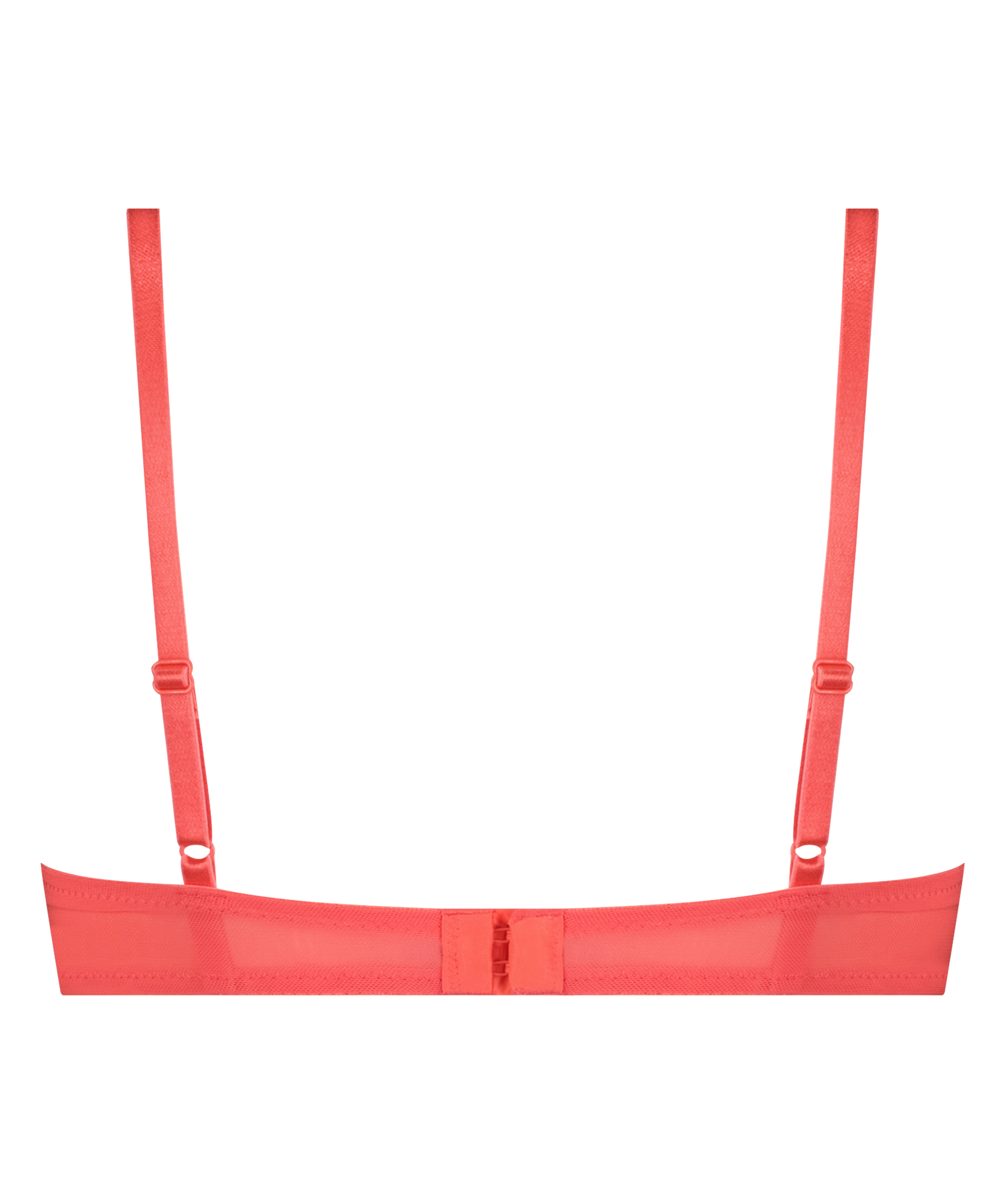 Usztywniony biustonosz push-up marki Cherry z fiszbinami, Różowy, main