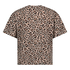 Brushed Jersey Top, Beżowy