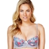 Padded underwired bra Lily Sweetheart, Szary