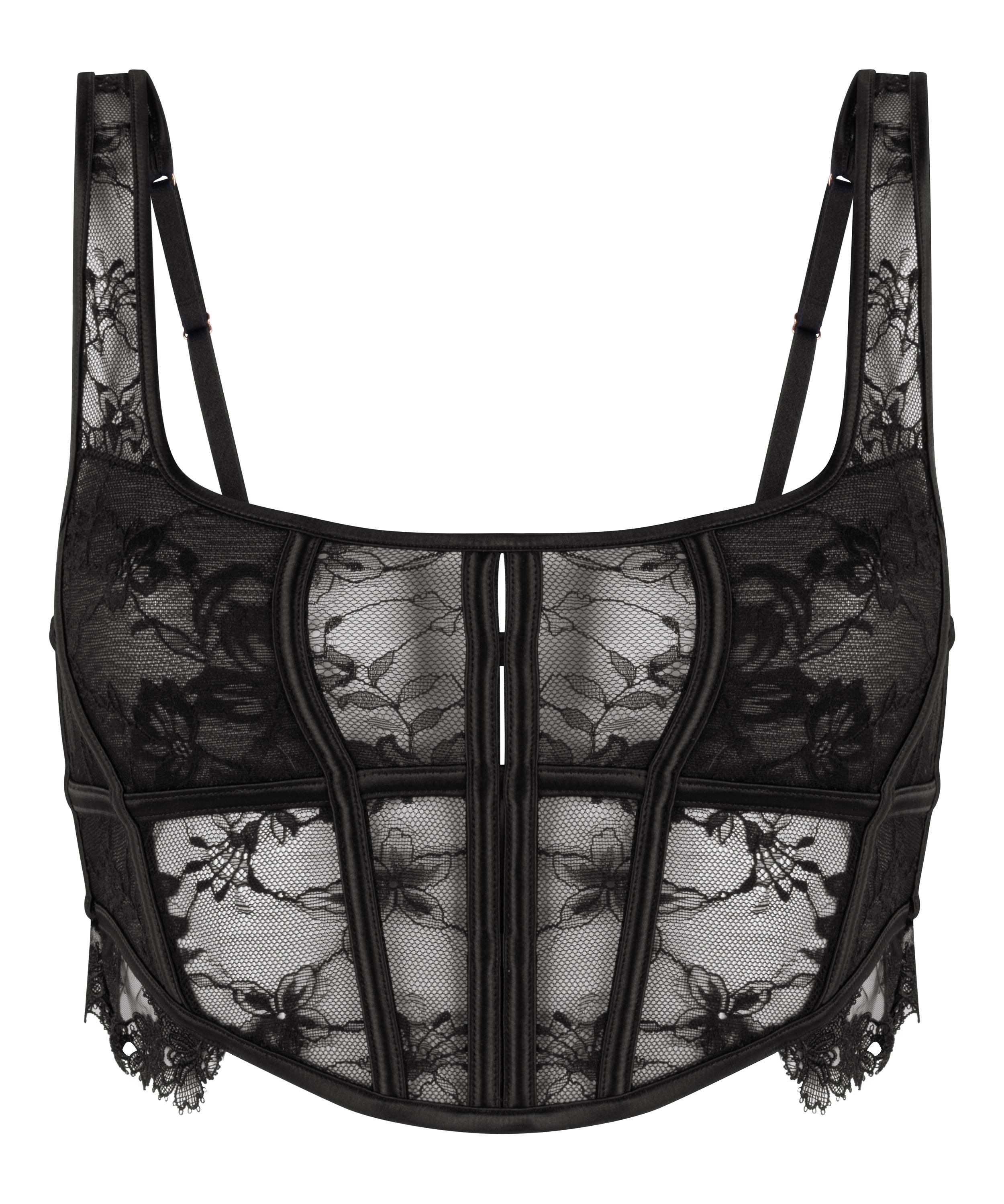 Biustonosz bralette Julia, Czarny, main