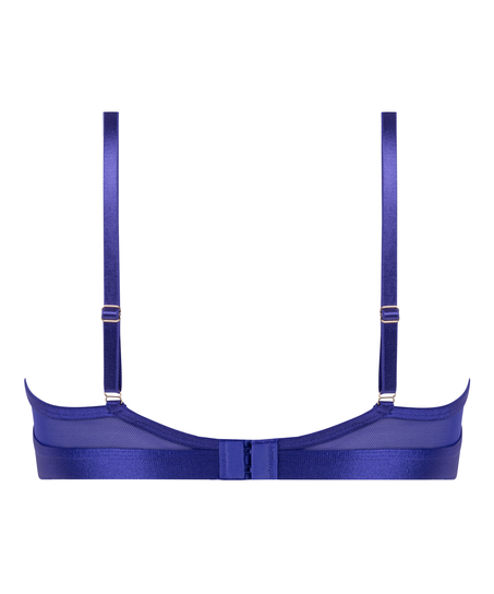 Nieusztywniany biustonosz z fiszbinami Sable, Niebieski