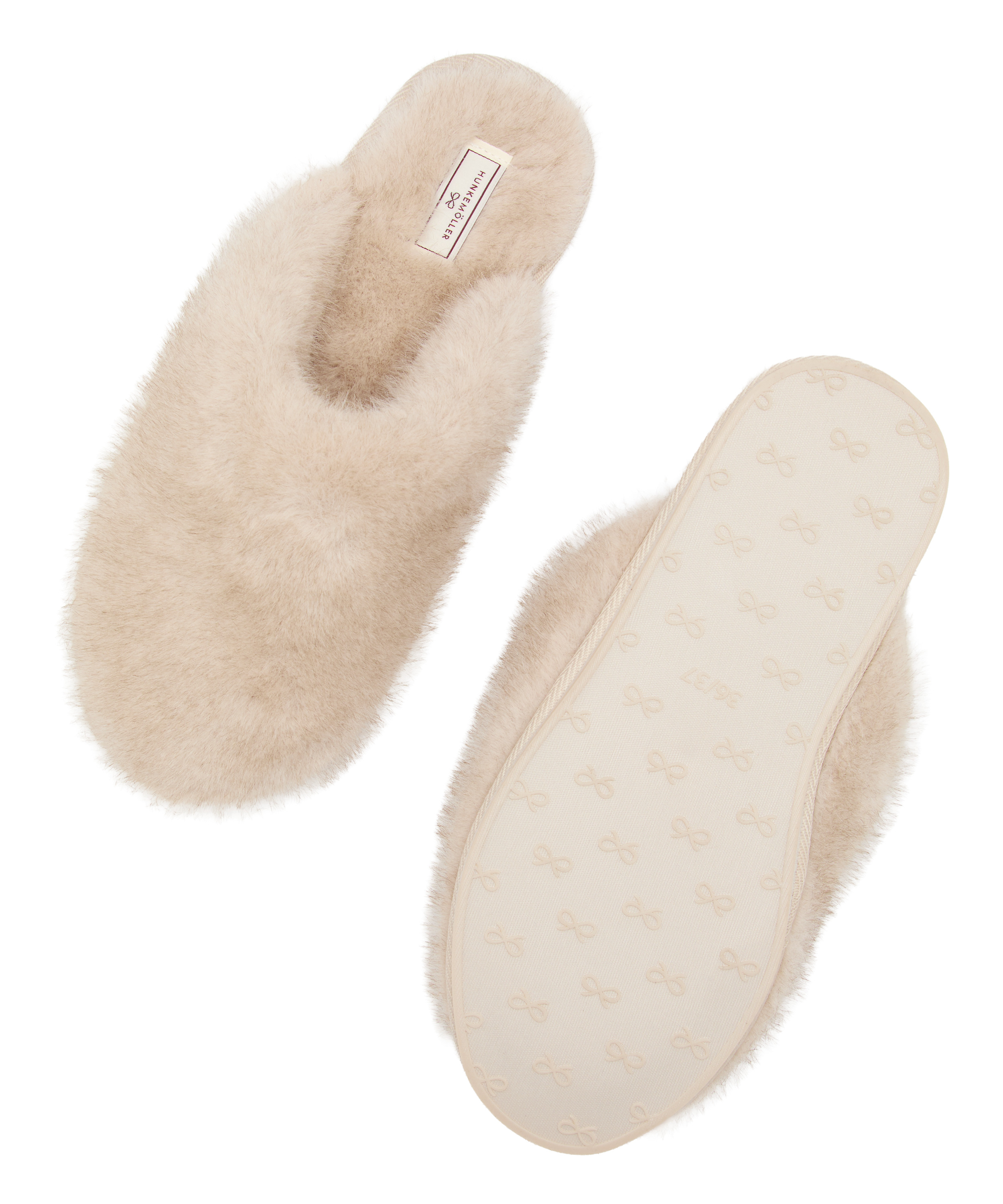 Kapcie Faux Fur, Szary, main
