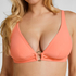 Triangle Bikini Top Luxe, Pomarańczowy