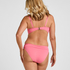 Nieusztywniona g&oacute;ra od bikini z fiszbinami Luxe, R&oacute;żowy