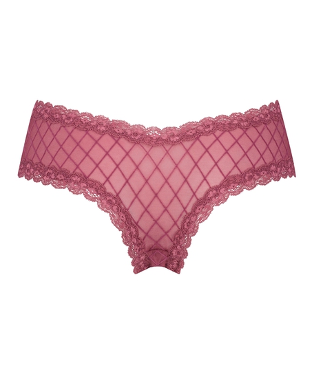 Brazyliany V-shape Mesh, Czerwony