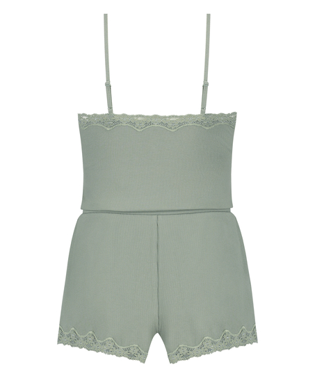 Zestaw piżamowy, Zielony