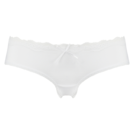 Brazyliany z mikrofibry, Biały