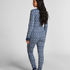 Dżersejowe onesie Fairisle, Niebieski