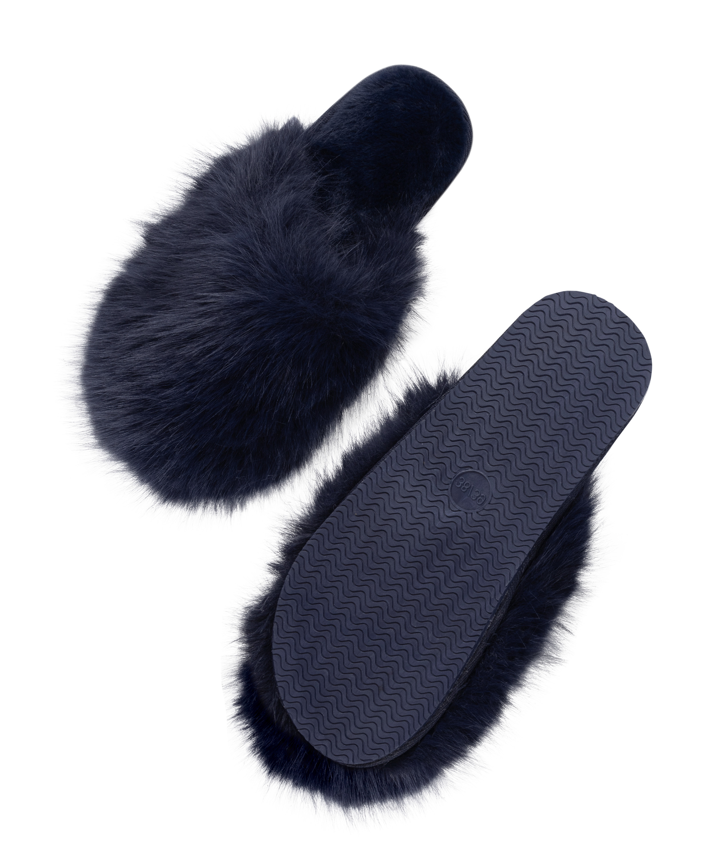 Kapcie Isabella, Niebieski, main