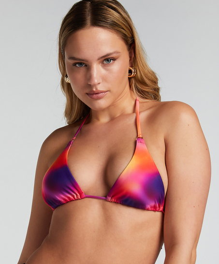 Triangle Bikini Top Sunset, Fioletowy