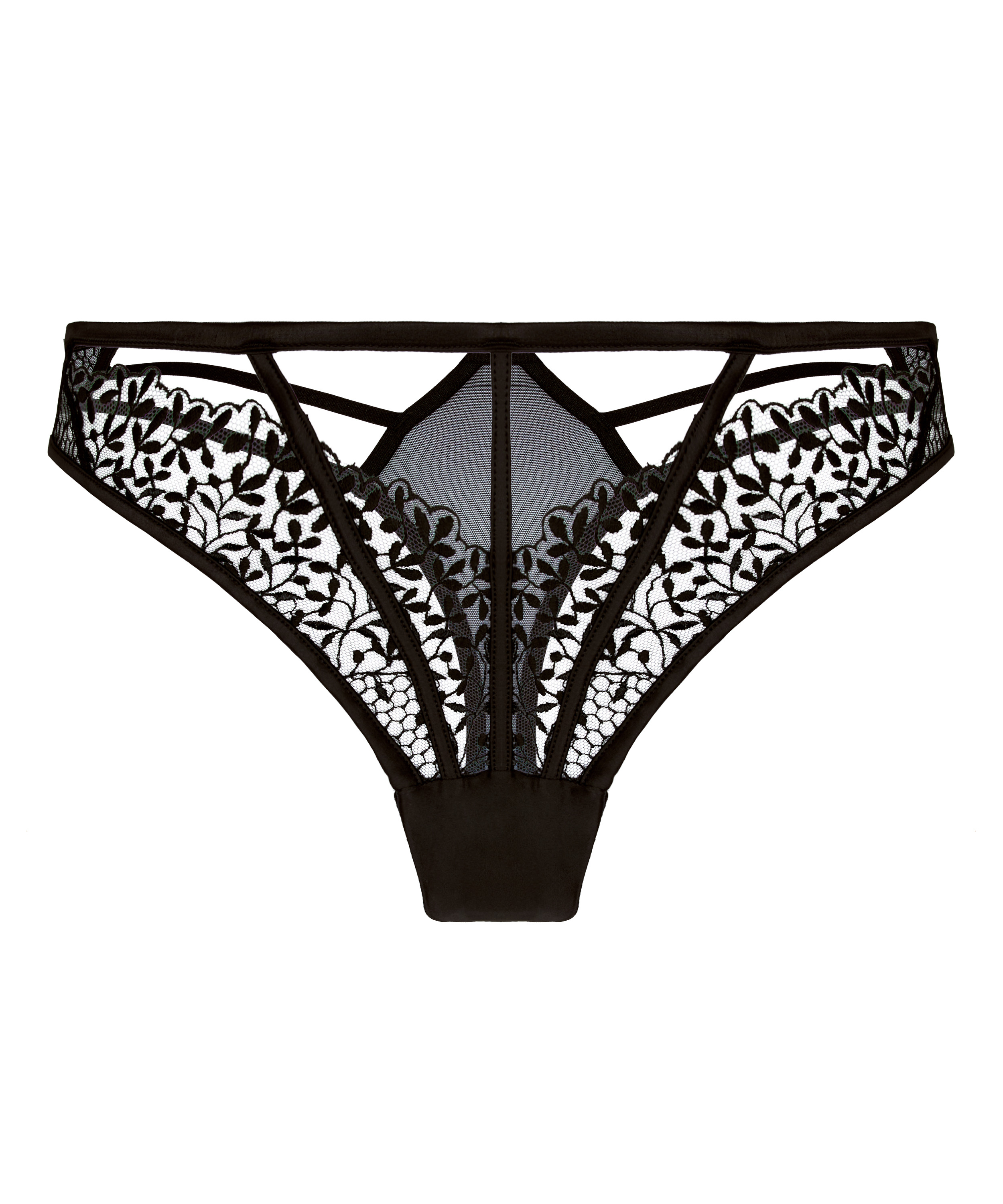 Stringi Kristina z Wysokim Stanem, Czarny, main