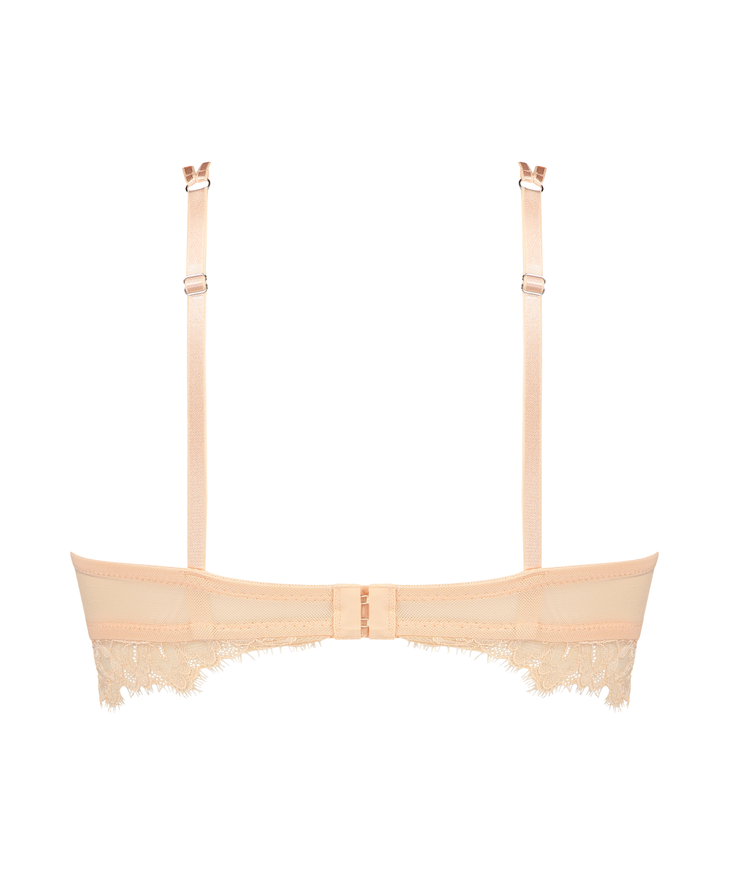 Nieusztywniany długi biustonosz z fiszbinami Isabella, Pomarańczowy, main