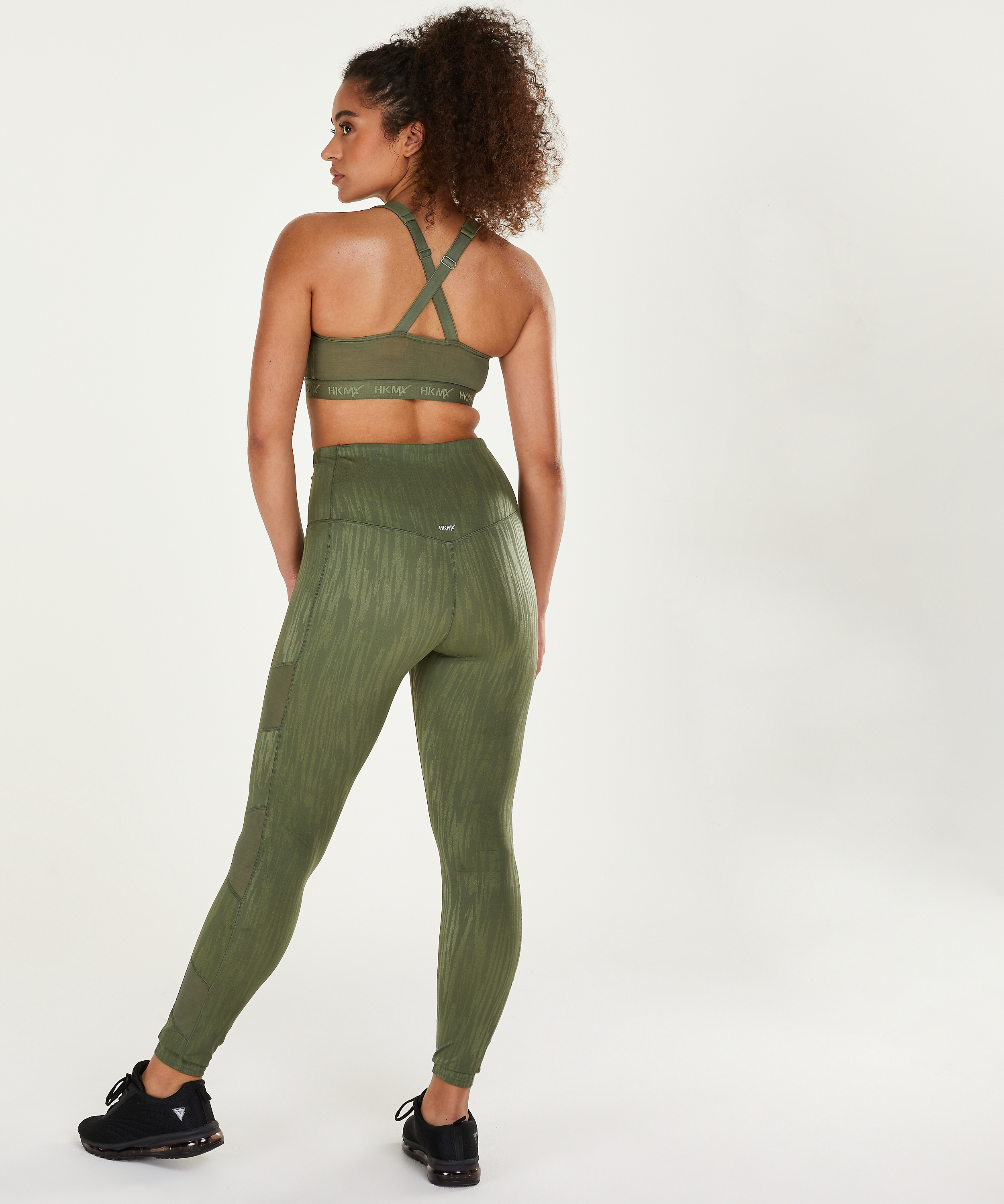 Biustonosz sportowy HKMX All Star Level 3, Zielony, main