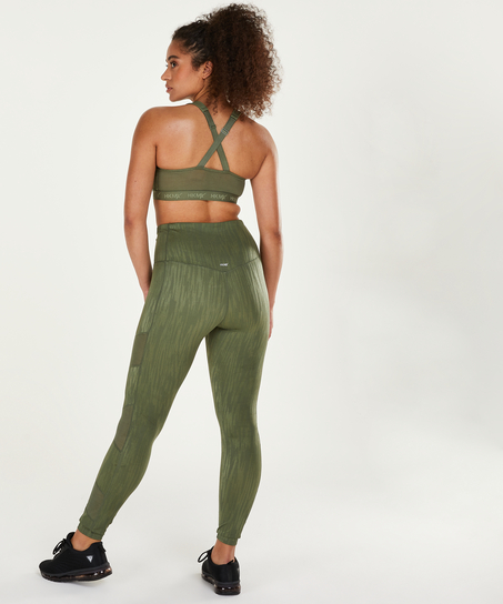 Biustonosz sportowy HKMX All Star Level 3, Zielony