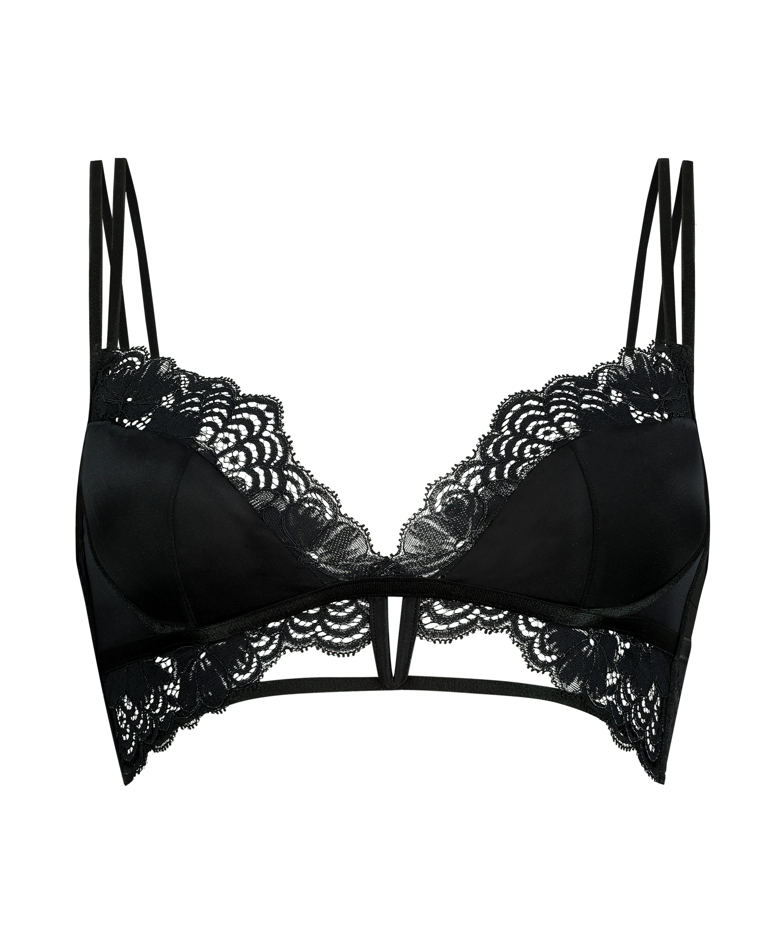 Biustonosz bralette Lainey, Czarny, main