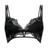 Biustonosz bralette Lainey, Czarny